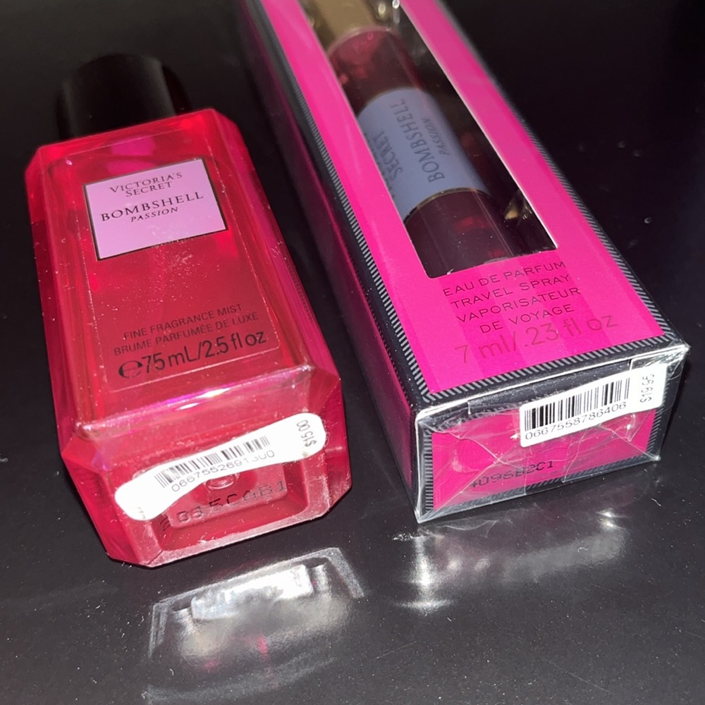 Victoria’s Secret Bombshell Passion Mini Mist & Travel Spray Eau de Parfum - Picture 3 of 9